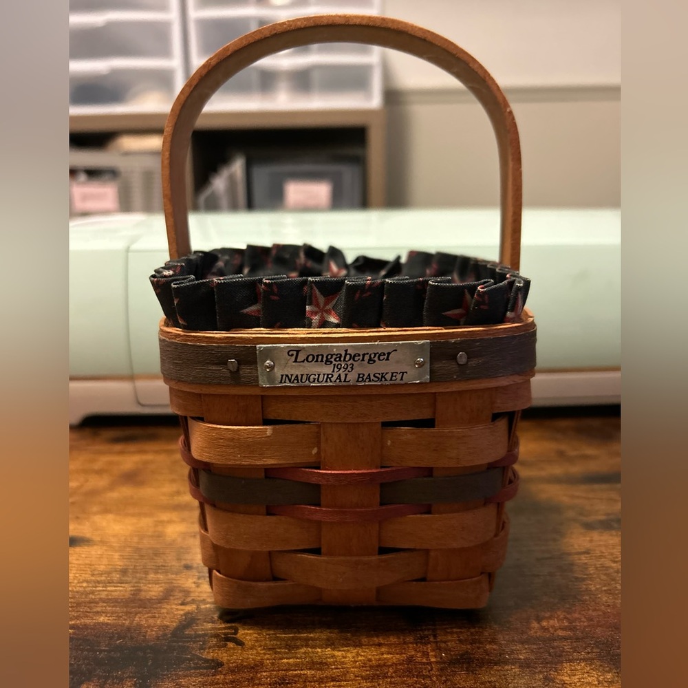 Longaberger 1993 Inaugural Patriotic Basket